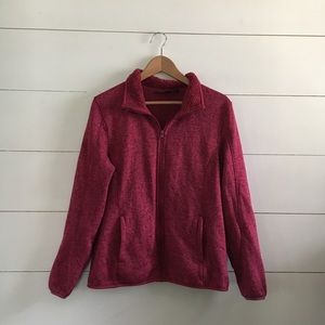 Swiss Tech Zip Up Fleece Sweater